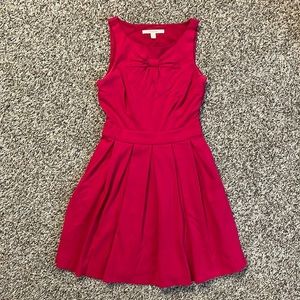 Pink bow dress